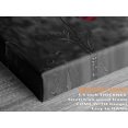 thumbnail image 6 of Red Flower on Black and White Background Canvas Wall Art - High-Quality Floral Print - Handcrafted Modern Decor - Stylish Wall Art - Gift for Home or Office, 6 of 7