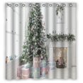 thumbnail image 1 of EREHome Christmas tree surrounded with gifts Shower Curtain And Hooks For Home Decor 66x72 Inch, 1 of 1