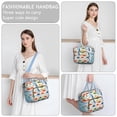 thumbnail image 6 of Colorful Dinosaur and Flower Pattern Womens Lunch Box for Work,Insulated Large Lunch Bag for Tween and Teen,Loncheras Para Mujer,Leakproof Adult Lunch Bag for Work,Beach,Travel,Picnic,Camping, 6 of 7