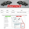 thumbnail image 2 of Funire Front Brake Caliper Compatible With 2003-2009 Toyota 4Runner, Front Driver & Passenger Side, 19-2767 19-2766, 2 of 8