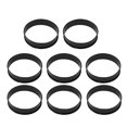 thumbnail image 1 of Hyasfey 8Pcs Nonstick Muffin Rings Stainless Steel Double Rolled Tart Rings Round Pastry Waffle Rings Mold for Home Kitchen Restaurant, 1 of 8