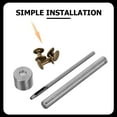 thumbnail image 3 of KAKOWELY screw rivets 120 Sets Leather Rivets Double Cap Rivet Tubular Metal Studs with Setting Tool Kit for Leather Crafts Repairs Decoration0.31"X0.26"X0.13", 3 of 5