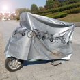 thumbnail image 5 of Funda para bicicleta, 1 funda impermeable para bicicleta al aire libre, almacenamiento para 1 bicicleta, funda para bicicleta, lluvia, sol, UV, polvo, resistente al viento, montaña, carreter, 5 of 5