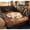Brown-51.1"L x 23.6"W x 1.5"Th, variant on Dog Bed Mat Black/White 51.1"L x 23.6"W x 1.5"Th Car SUV Travel Pet Protector
