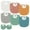 6 Packs(multicolor), variant on Dual Usage Baby Bibs for Drooling and Teething, 4/6 Pack Muslin Baby Drool Bibs for Boys & Girls with Hidden Pocket, Soft Cotton, Extra Absorbent, Mess-proof, for Toddler, Newborn, Infant