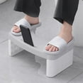 thumbnail image 6 of SLYNSHome Toilet Stools for Pooping - 6.3X9X14.4 inch - Detachable - Non-Slip - Toilet Squat Stool Toilet Poop Bench for Fits All Toilets (Gray), 6 of 9