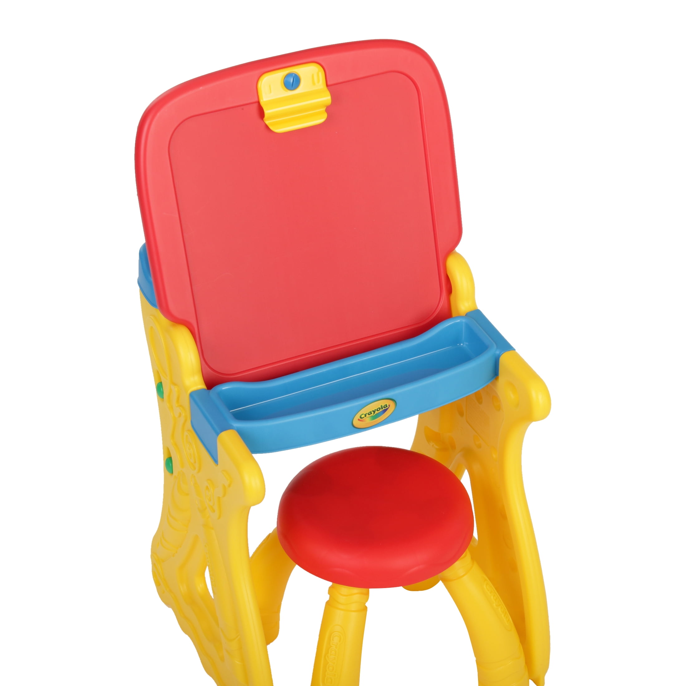 Crayola Play 'N Fold Art Studio Easel Desk & Chair Set for Kids Room