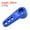 Dark Blue, variant on Aluminum Alloy 25T Steering Servo Single Arm Horn Black for RC Car/Boat/Airplane Boat Accessories 2 Pcs
