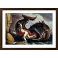thumbnail image 2 of Art.com Jonah and the Whale Giclee Print by Pieter Lastman, Brown Frame Wall Art, 44" x 32", 2 of 4