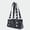 Black, variant on Punk Rock Studded Pillow Shoulder Bag - Edgy Chic Handbag for Women