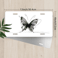 thumbnail image 2 of 1 Pcs 2D Flat License Plate Covers & Frames, Butterfly For Decorative Front, Waterproof For Decoration Aluminum License Plate Covers & Frames Cover For Men Women, 12" X 6", 2 of 6