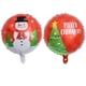 thumbnail image 1 of Globos de aluminio de Navidad, alce, muñeco de nieve, Papá Noel, hombre de jengibre, bombillas de árbol de Navidad, globo de copo de nieve, decoración de Navidad para el hogar, 1 of 4