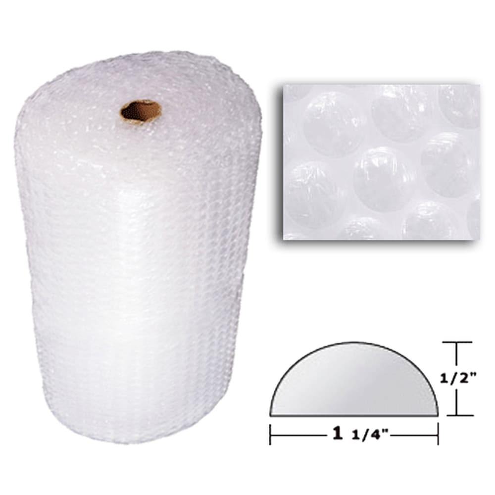 StarBoxes Bubble Roll Wrap - 48" Wide x 130 Ft - Large 1/2" Size