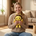thumbnail image 5 of 4.7in Adorable Soft Plush Bee Toy, Cute Stuffed Honeybee Doll for Nature Enthusiasts, Decorative Bee Plushie for Birthday Gifts and Home Display, Yellow, 5 of 5