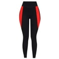 thumbnail image 6 of Valentine's Women's Fitness High Waist Yoga Pants Printed Stretch Ankle Active Gym Sports Legging Black One Size, 6 of 6