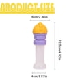 thumbnail image 3 of Kids Water Bottle Spout Conversion Cap with Straw,Reusable Children Beverage Water Bottle Straw Lid,Flip Top Universal Spout Lid Converter,Spill-Proof Replacement Top (Blue&Orange), 3 of 8