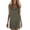 Dark Gray(Womens Dresses), variant on Women's V-Neck Sleeveless Mini Dress Casual Loose Fit Summer Slip Dresses Soft Knit Cami Dress