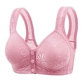 thumbnail image 2 of TAGOLD Womens Summer Casual Bra,Women's Solid Color No Steel Ring Push Up Breathable Underwear Daily Bra, 2 of 4