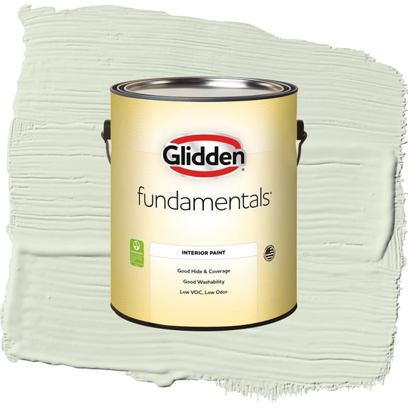 Glidden Fundamentals Lime Spritz / Green, Eggshell Interior Paint, 1 Gallon