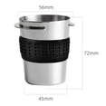 thumbnail image 4 of yuksok Acier 120ml Partie de Tasse de Dosage de Café pour Machine Espresso 58mm, 4 of 7