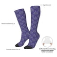 thumbnail image 4 of Balery Lavender Flowers Calcetines novedosos Calcetines deportivos Calcetines hasta la rodilla Calcetines de algodón Calcetines originales y geniales, 4 of 6