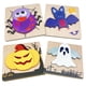 thumbnail image 1 of Rompecabezas de madera Anditoy Halloween, paquete de 4 para niños con bolsas de regalos, 1 of 7