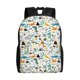 thumbnail image 1 of Balery Cartoon Dinosaur Mochila - Mochila Estilosa y Duradera para Laptop de 15 Pulgadas con Tela Oxford Impermeable, 1 of 8