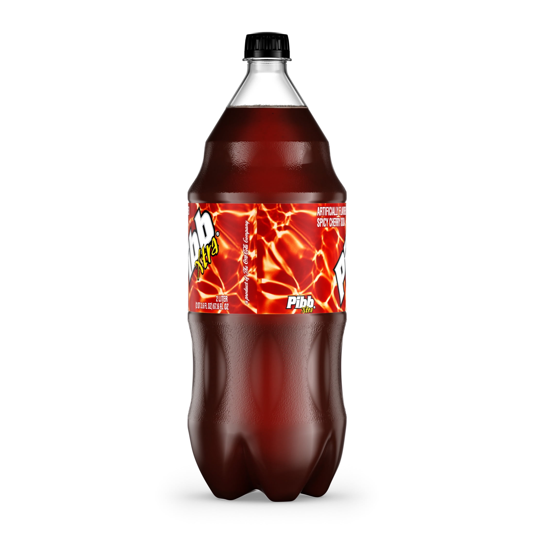 Pibb Xtra Brand Soft Drink - Spicy Cherry Soda Pop, 2 Liter Bottle