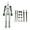 Transparent color, variant on T13 Action Figure Titan 13 Action Figure Robot Action Figure3d Printed Action