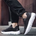 thumbnail image 5 of NOKIO Men's Running Shoes Non-S𝗅ip Walking Sneakers Lightweight Wide Width Workout Shoes 𝖫a𝖼e Up Casual Sports Shoes Breathable Mesh Outdoor Athlet𝗂c Shoes for Back to College, 5 of 8