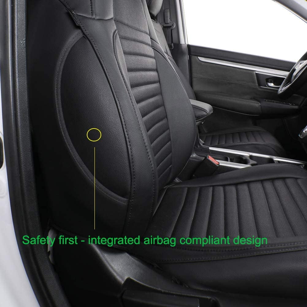 Cscevt 5 Seat Covers for Honda CR-V Hybrid 2020-2024 Leather Car