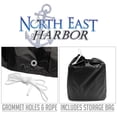 thumbnail image 3 of NEH Premium Waterproof Snow Blower Cover - (47" x 30" x 37") - Superior All Weather Protection Storage Cover - Black, 3 of 4