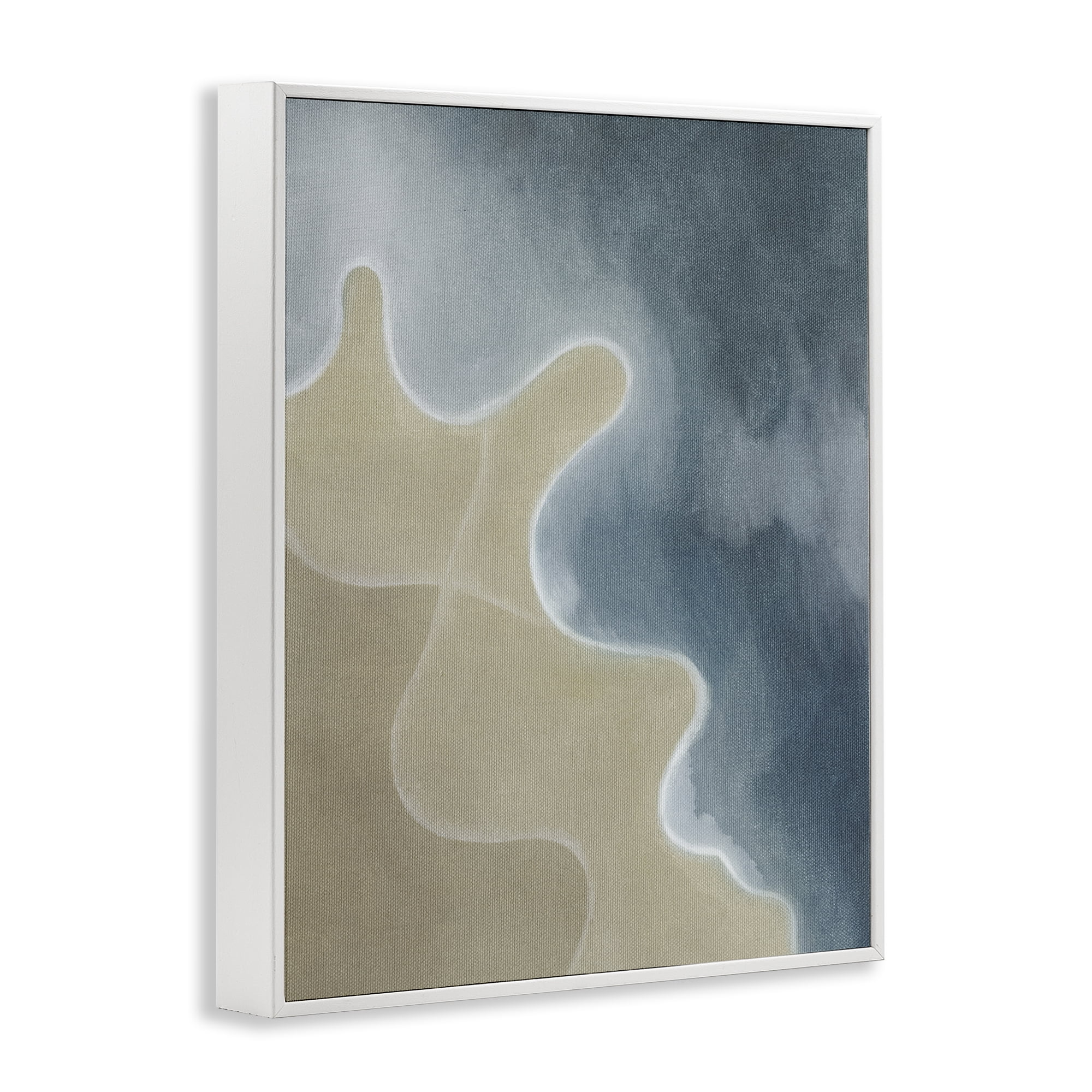 Stupell Industries Turning The Tides Contour White Framed Giclee Art, design by Grace Popp