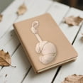 thumbnail image 4 of Liyamei Croissant Keychain Leather Keychain Family Portable Backpack Pendant, 4 of 4