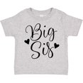 thumbnail image 3 of Inktastic Big Sis Girls Cute Sister Announcement Girls Toddler T-Shirt, 3 of 5