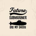 thumbnail image 4 of Inktastic Future Submariner Like Daddy Boys or Girls Baby T-Shirt, 4 of 5