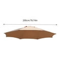 thumbnail image 2 of Ensemble de Housses de Parasol 6 Nervures pour Jardin Terrasse Cour Plage Piscine Marché, 2 of 7