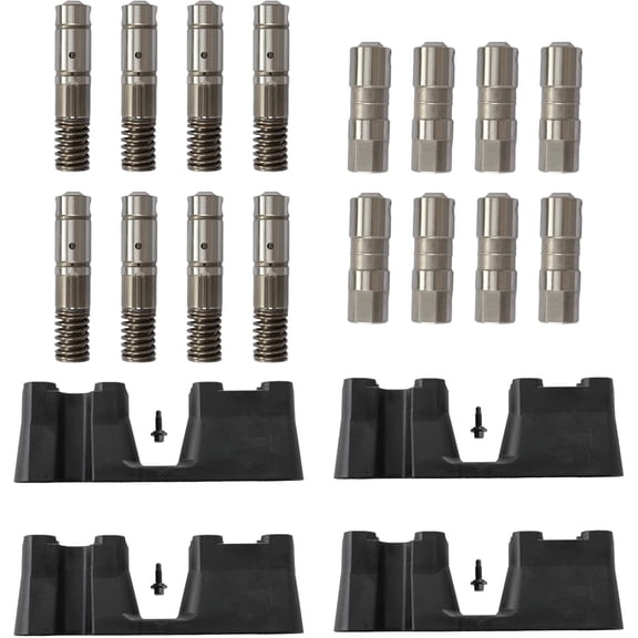 8 Hydraulic Roller Lifters 8 AFM Valve Lifters 4 Guides Trays For Chevy GMC Cadillac Buick 4.8L 5.3L 6.0L 6.2L