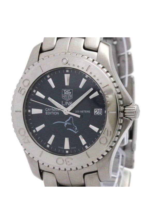 Pre-Owned TAG HEUER Link Cayman Islands Edition LTD Watch WJ111E Polished (Good)