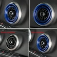 thumbnail image 2 of VALINK 4Pcs/Set Air Outlet Plug Cover Sticker Decor Ring Aluminum Alloy for AUDI A3 S3 Q2L, 2 of 7