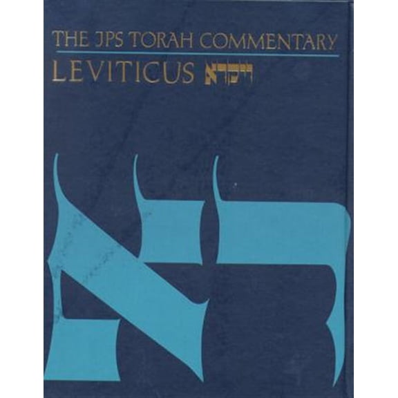 Pre-Owned The JPS Torah Commentary: Leviticus: The Traditional Hebrew Text With the New JPS Translation Hardcover