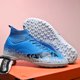 thumbnail image 3 of Botas de fútbol de alta calidad para hombre, zapatos de fútbol, tobillo alto, TF/FG, antideslizante, entrenamiento, ultraligero, cómodo, hierba, venta al por mayor, 3 of 5