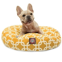 Majestic Pet Links Round Dog Bed Treated Polyester Removable Cover Machine Washable