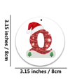 thumbnail image 4 of Birdeem Christmas Alphabet Decorations Personalized for Gift Christmas Tree Hanging Ornament Diy Decorations, 4 of 10
