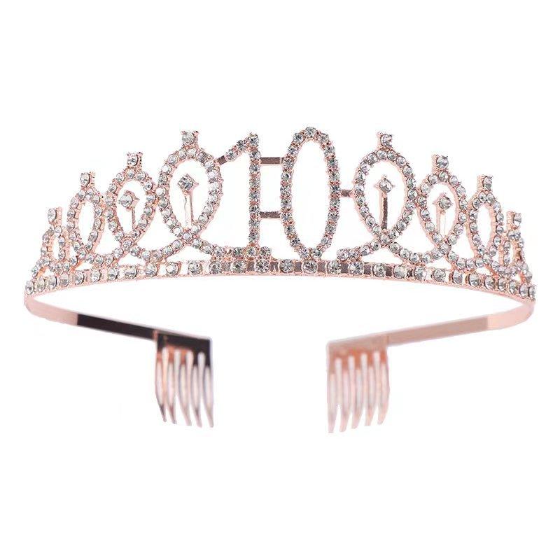 13th Birthday Crown for Girls & Official Teenager Birthday Decoration ...