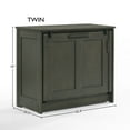 thumbnail image 2 of Orion Twin Murphy Cabinet - Stonewash, 2 of 5