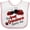White and Pink, variant on Inktastic My Great Grandma Loves Me with Cute Ladybugs Boys or Girls Baby Bib