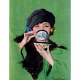 thumbnail image 2 of Marmont Hill "Elegant Lady Drinking Cup of Tea" by Penrhyn Stanlaws Painting Print on Canvas, 2 of 7