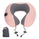 thumbnail image 2 of Almohada de viaje para el cuello almohada inflable en forma de U agradable para la piel y transpirable con bolsa de almacenamiento para dormir en avión ANGGREK Otros, 2 of 8