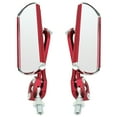 thumbnail image 2 of 2 Pack Bike Rear View Mirror Adjustable Rotate Mirror Wide Angle Rear View Aluminum Alloy Safety Rearview Mirror, 2 of 8